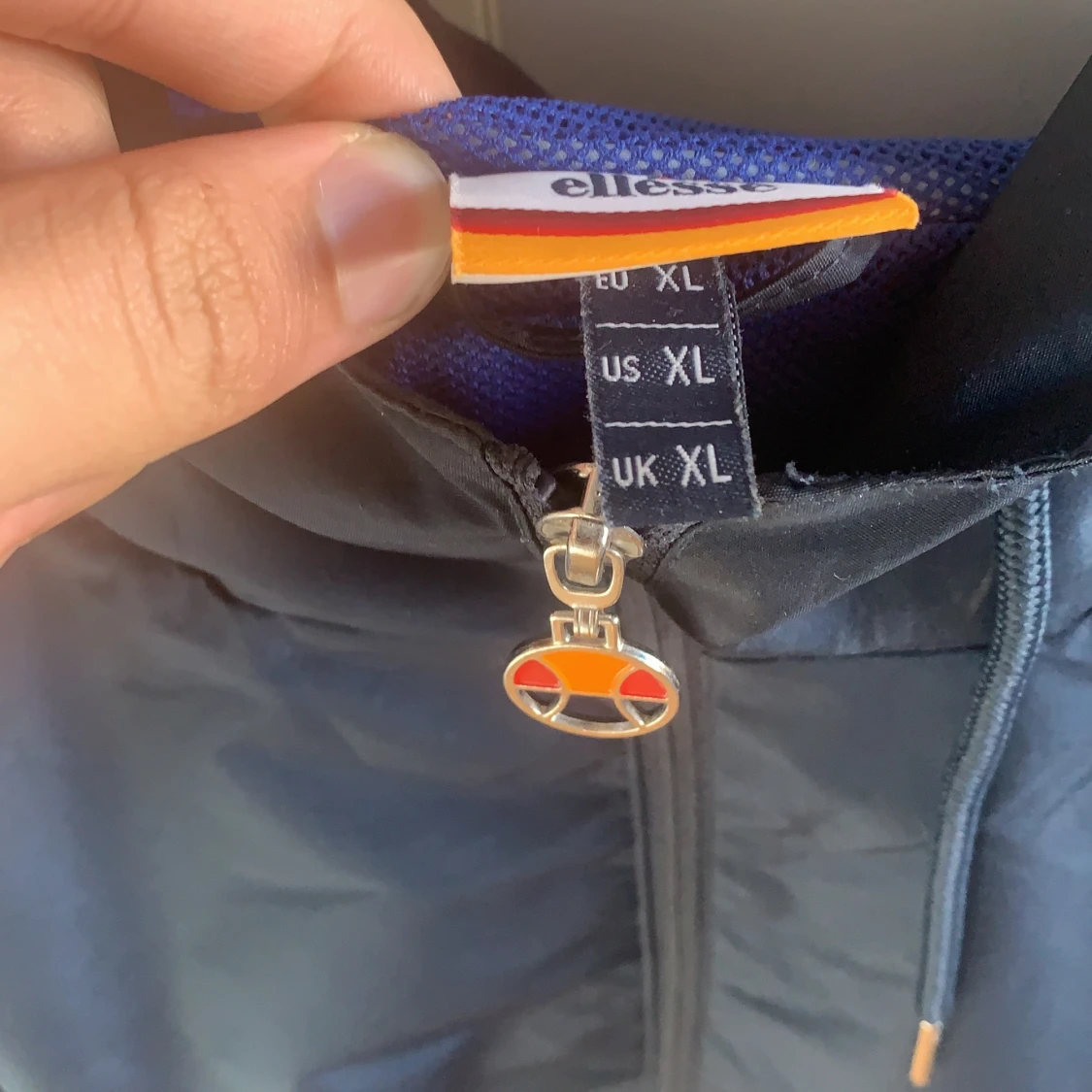 Ellesse Blå Vind Jacka Storlek XL - 90