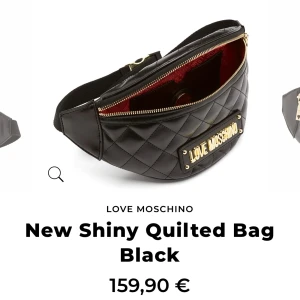Love Moschino  - Säljer nu min fina väska från Love Moschino då den inte längre kommer till användning. Kvaliten är jätte bra och nypriset ligger på ca 1600 kr💗💕 frakt ingår i priset 💗