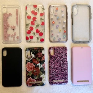 Skal till iPhone X/XS - Olika skal som passar iPhone X/XS. Pris är olika för alla, skriv ett meddelande om du är intresserad! (Allt ligger mellan 30-150kr) Frakt tillkommer💞 