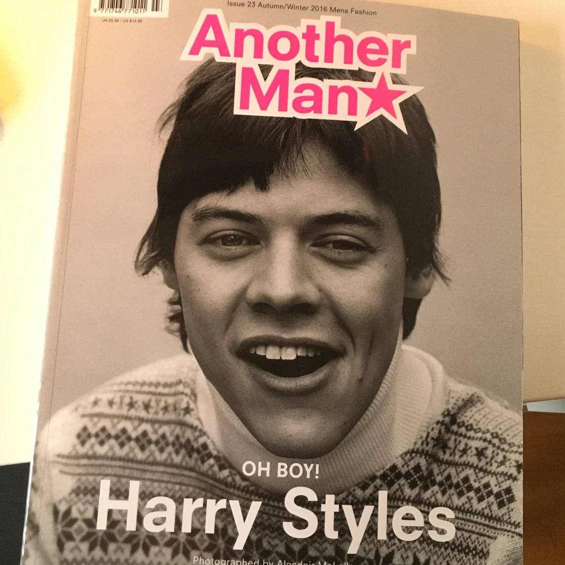 harry styles another man magazine