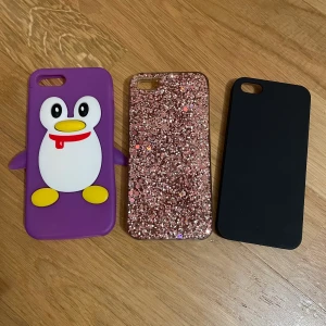 mobilsskal ipod, iphone 8/7/6/6S - De tre första helt oanvända mobilsskalen är till iPod- den fjärde är till iphone 8/7/6/6S— 20kr st. 