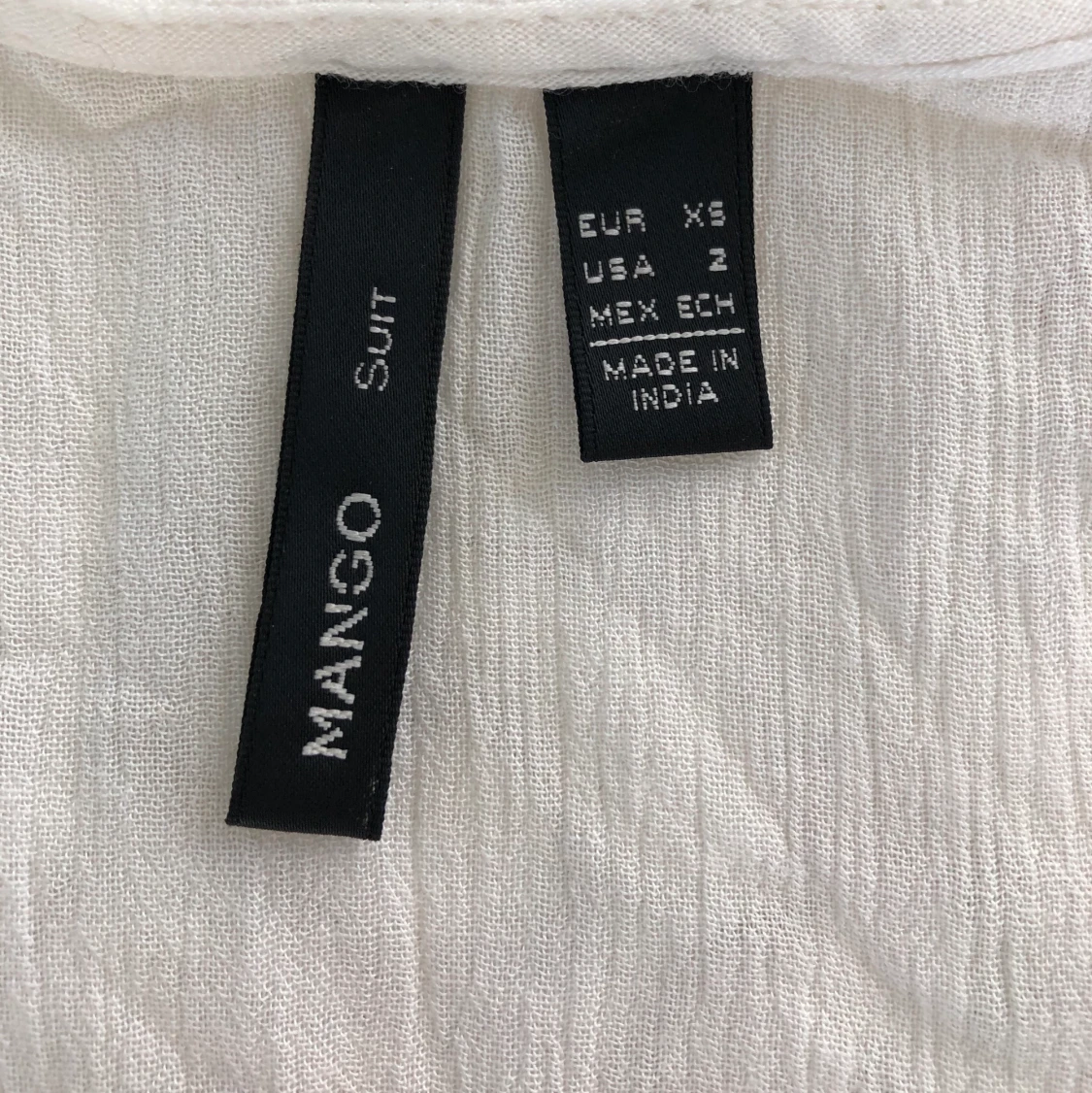 Vit klänning Mango str XS - 91