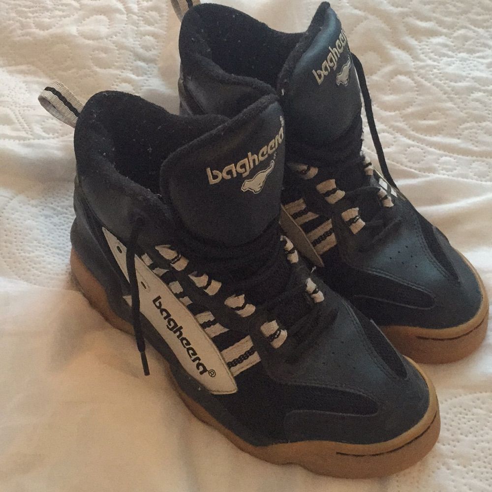 90-tals Bagheera sneakers! Svart | Plick Second Hand