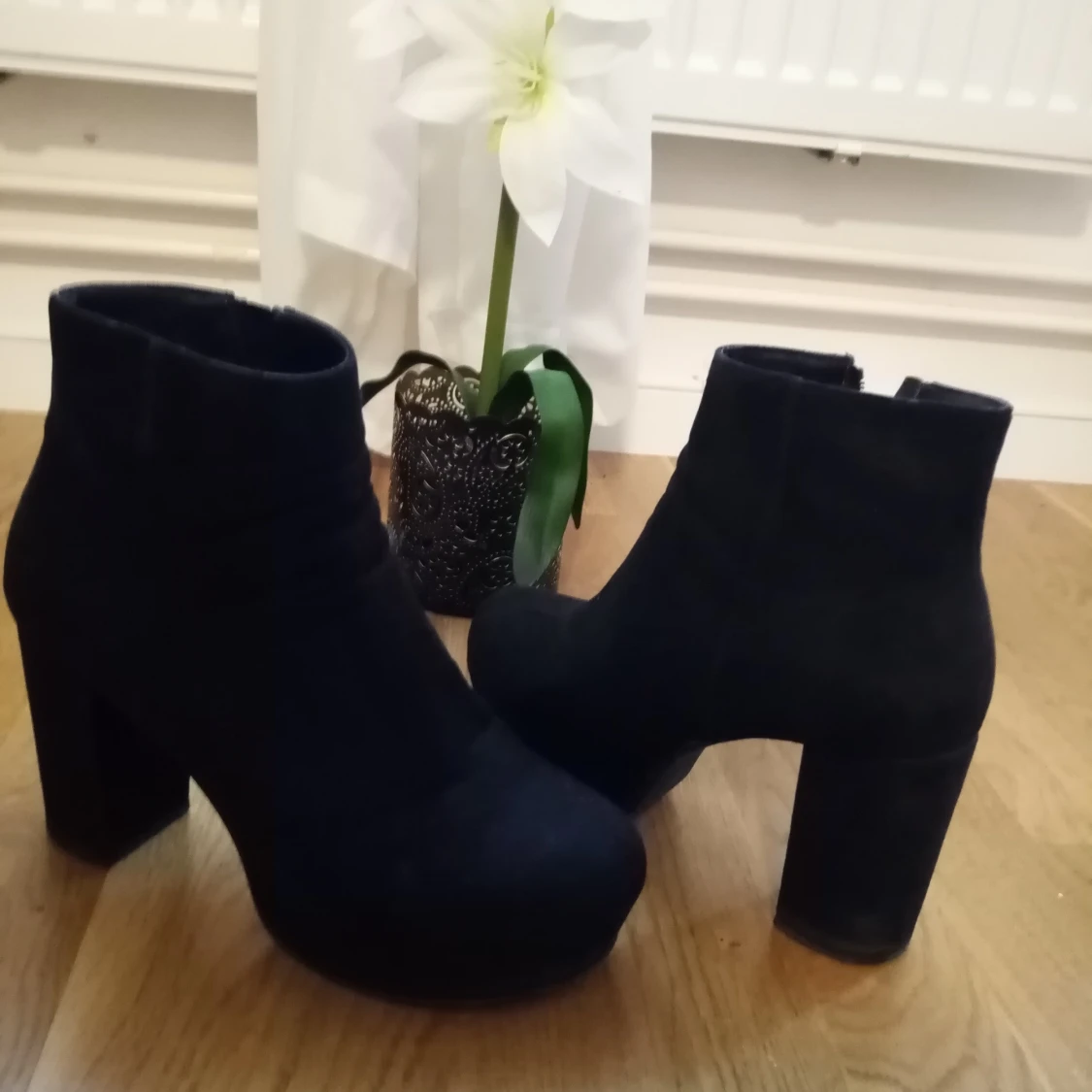 Mocka pumps oanvända 