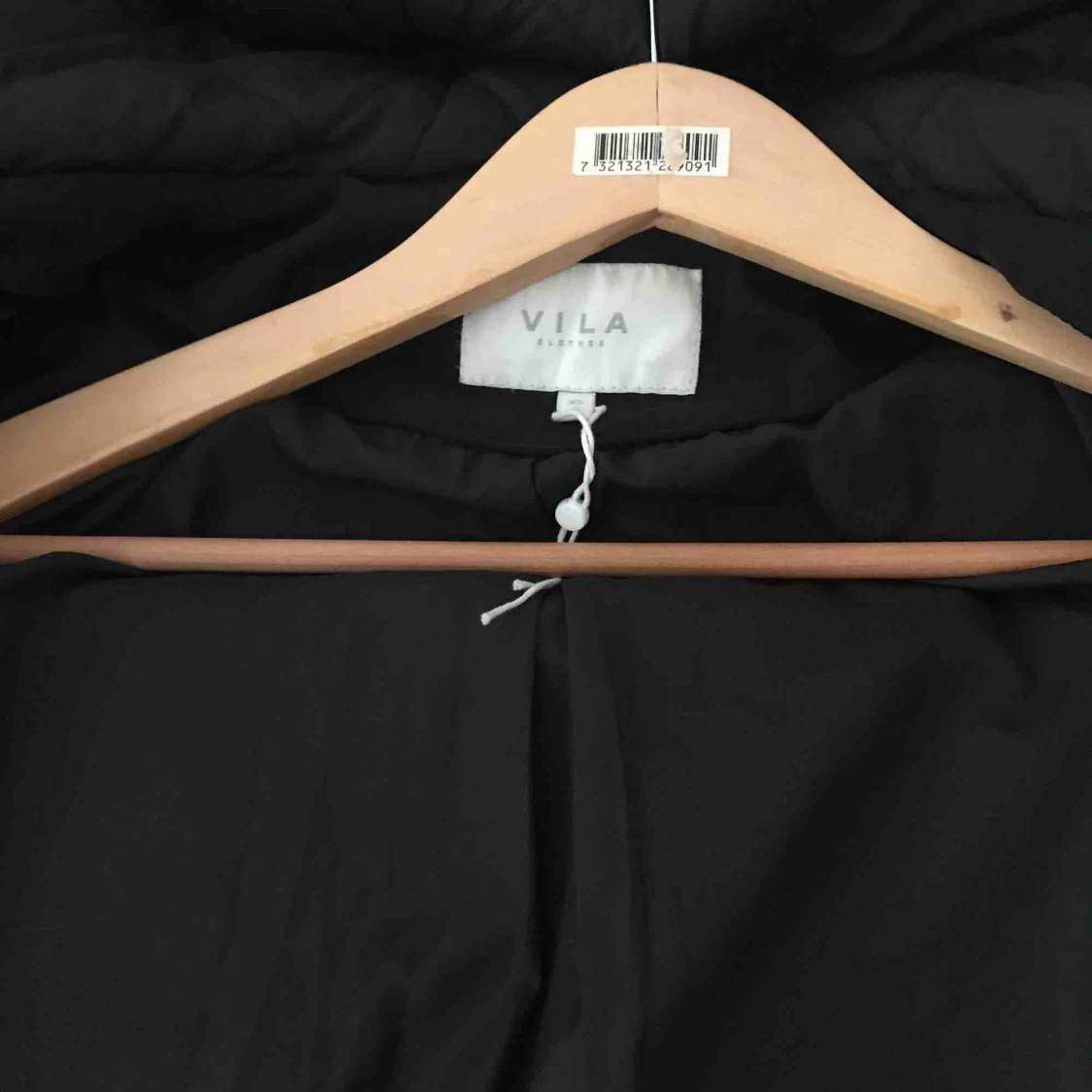 Lång vinterjacka m fuskpäls - 91