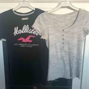 2 st superfina Hollister tröjor i bra skick 💘💘 Frakt tillkommer på 42 kr! 