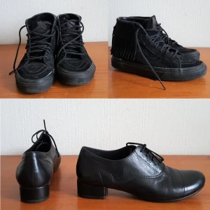 VANS & Vagabond skor  - VANS: 50 kr. VAGABOND: I läder, 80kr. 