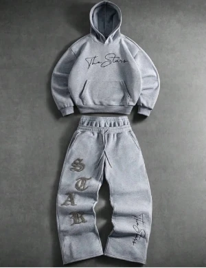 DOLLAR silence dress - mjukisset med hoodie och byxor.