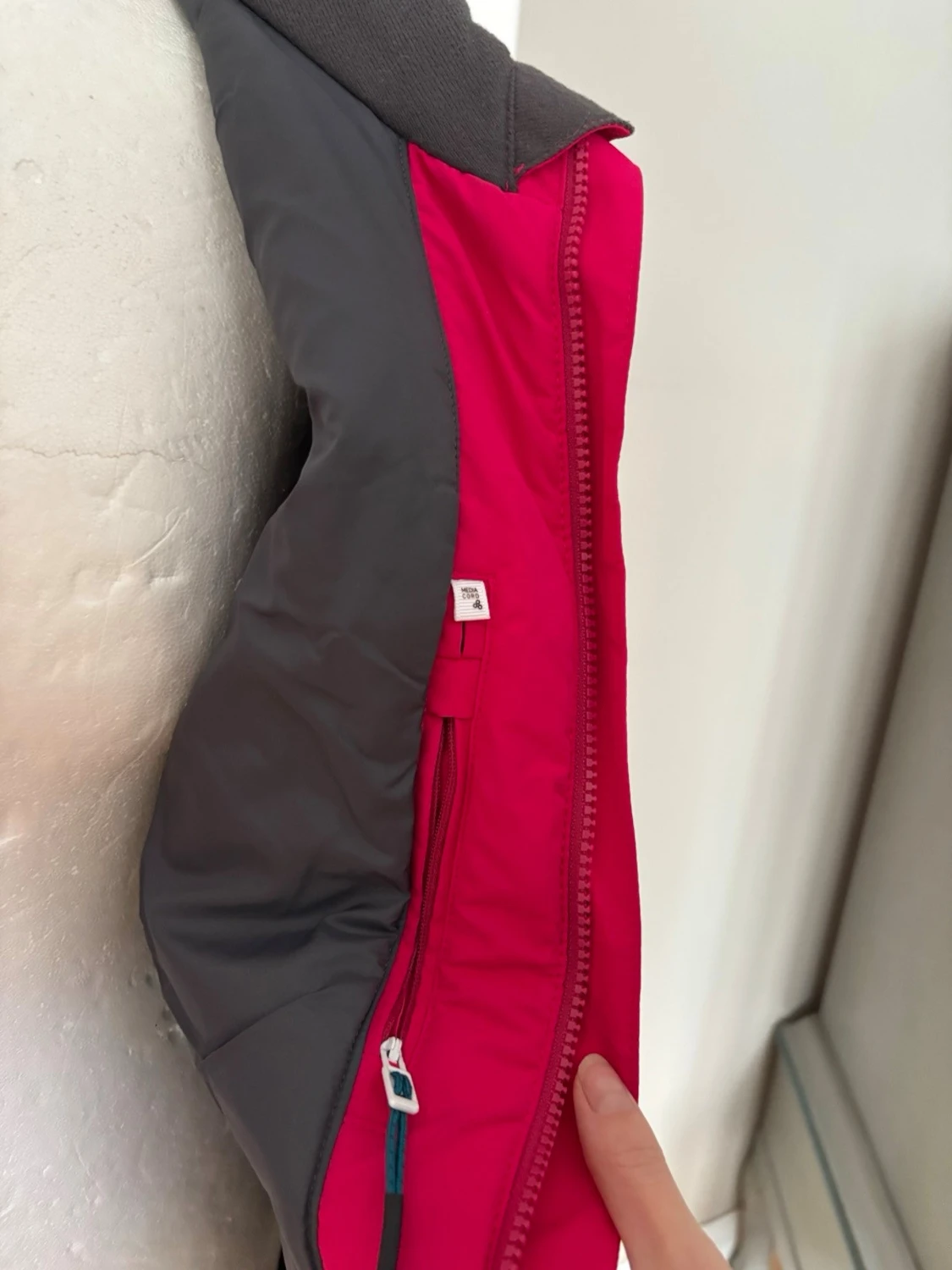 Rosa vindjacka från Didriksons - 2