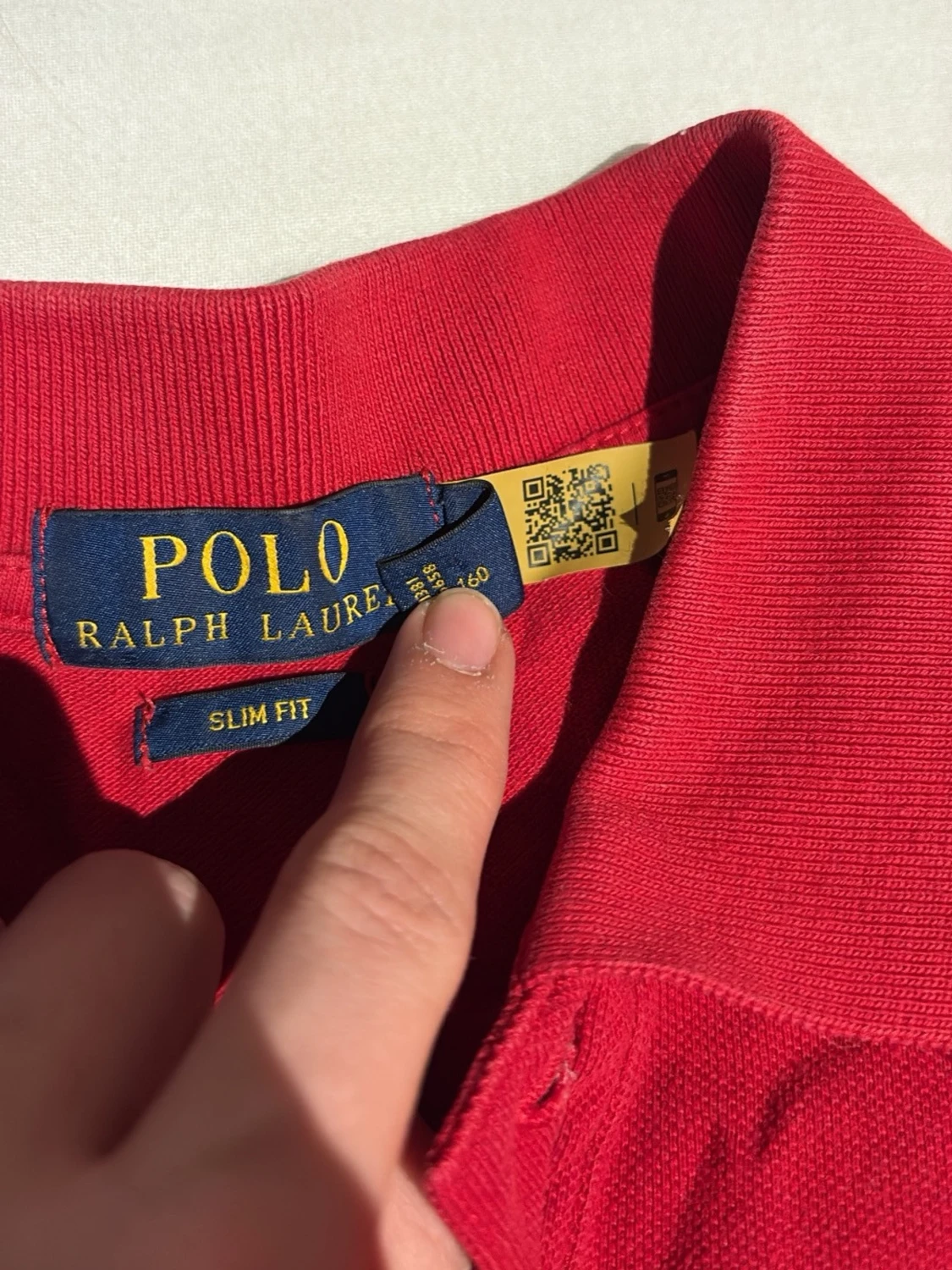 Röd pikétröja Polo Ralph Lauren - 3