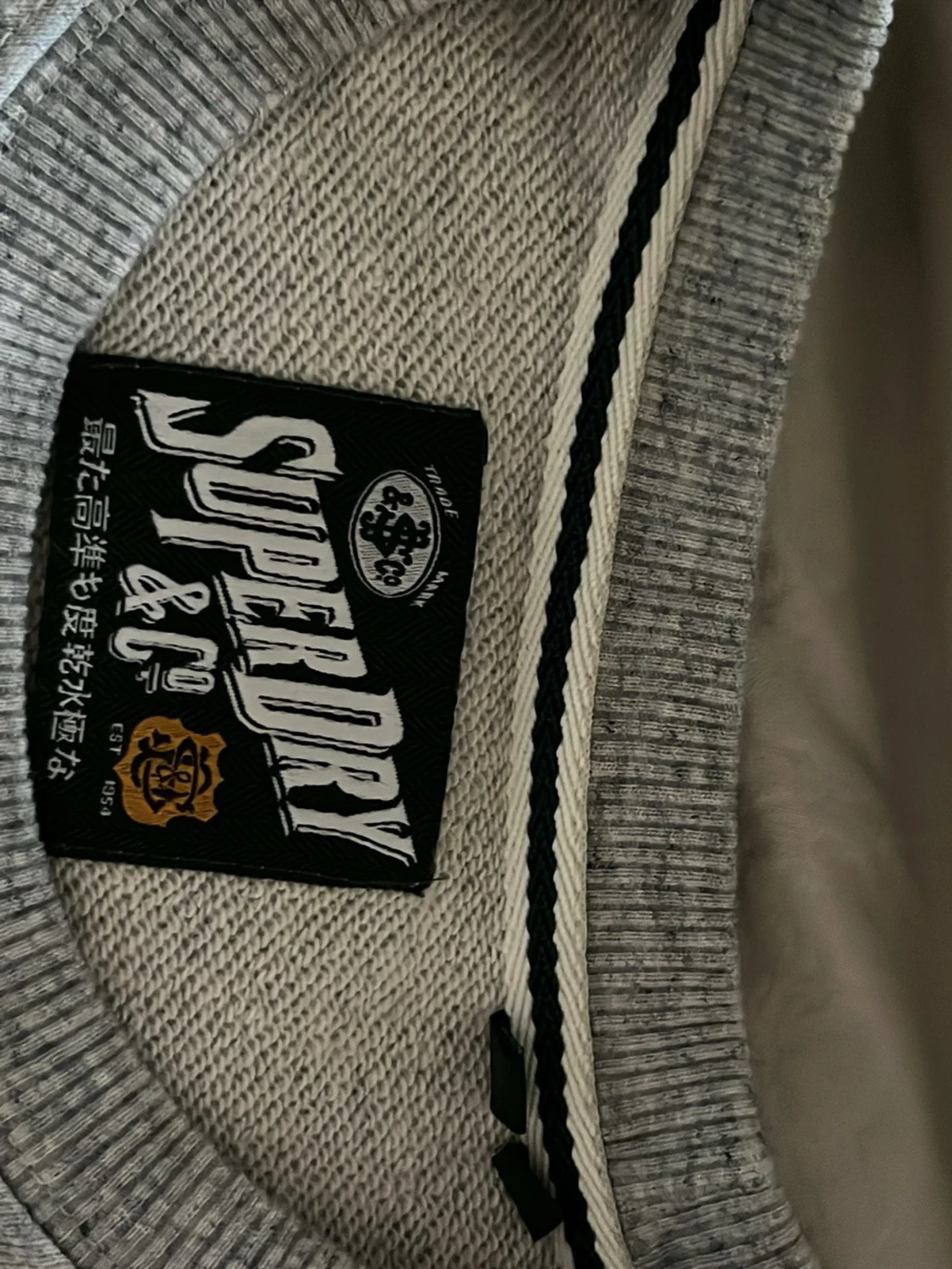 Grå sweatshirt från Superdry - 1