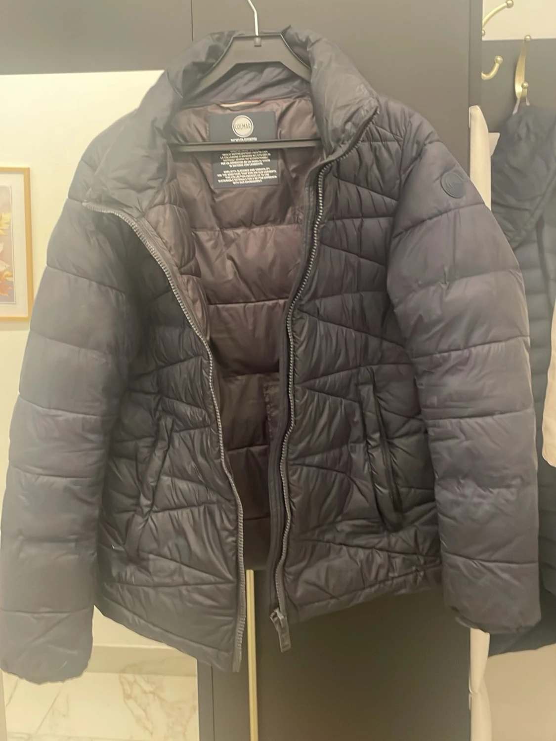 Svart pufferjacka från Colmar - 1