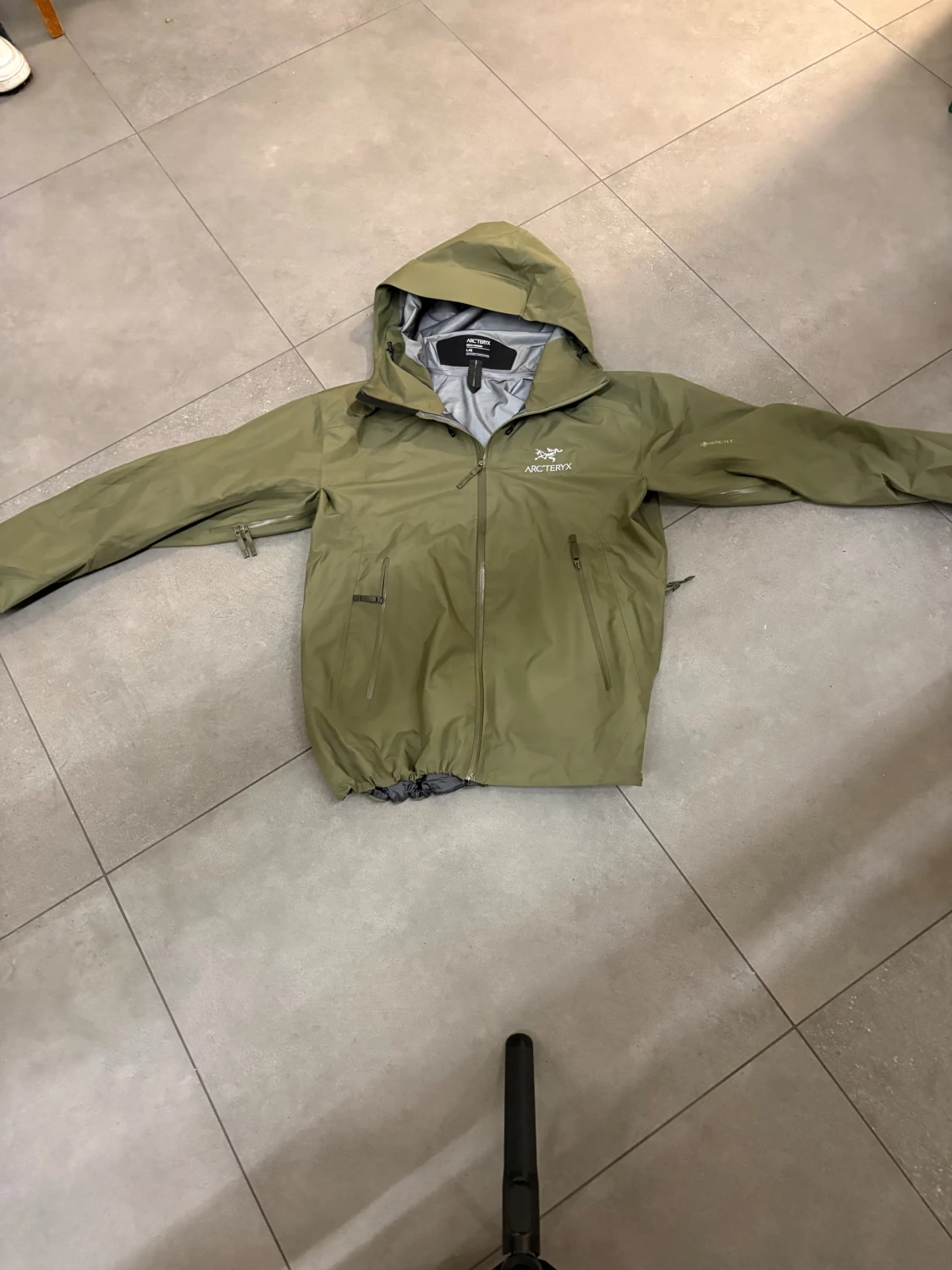 Grön vindjacka från Arc'teryx