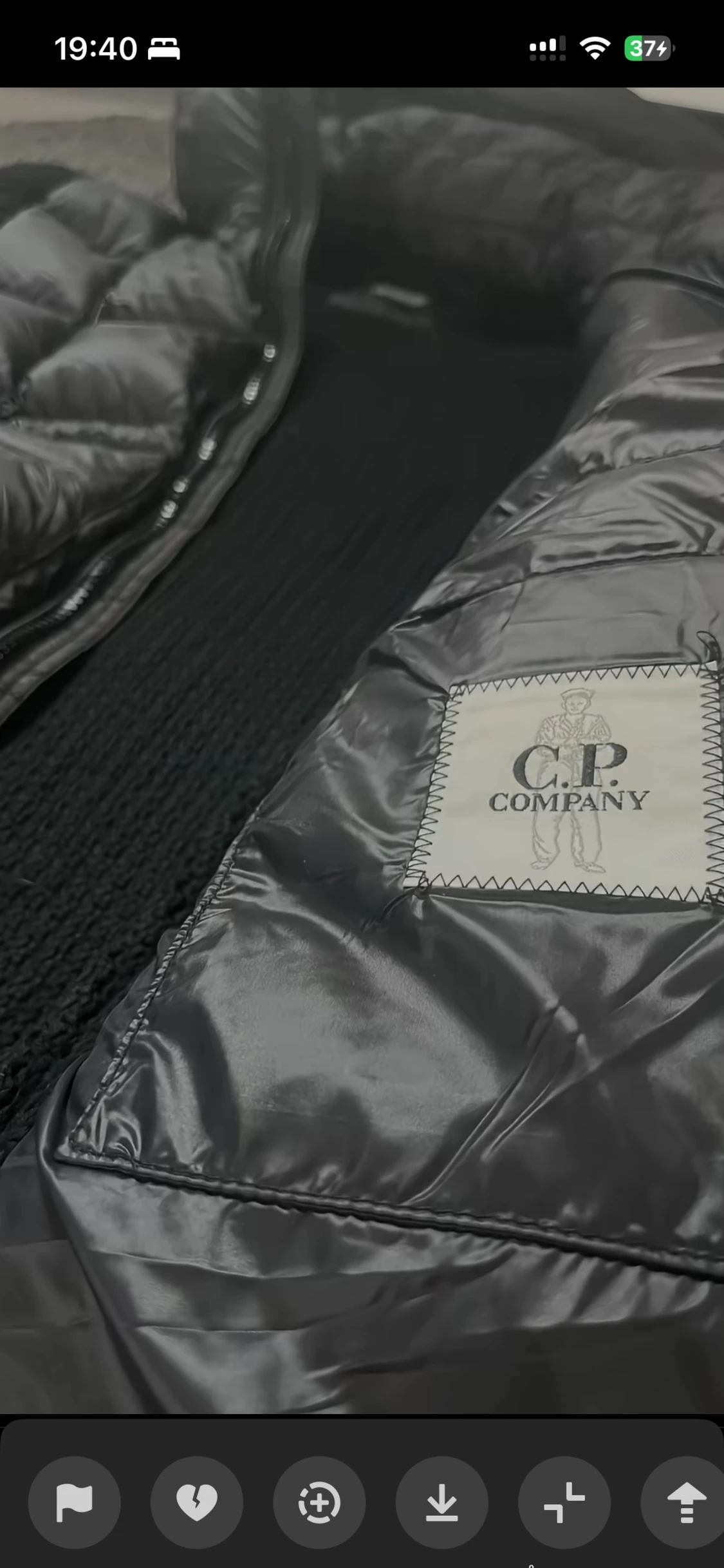 Svart dunjacka från C.P. Company - 3