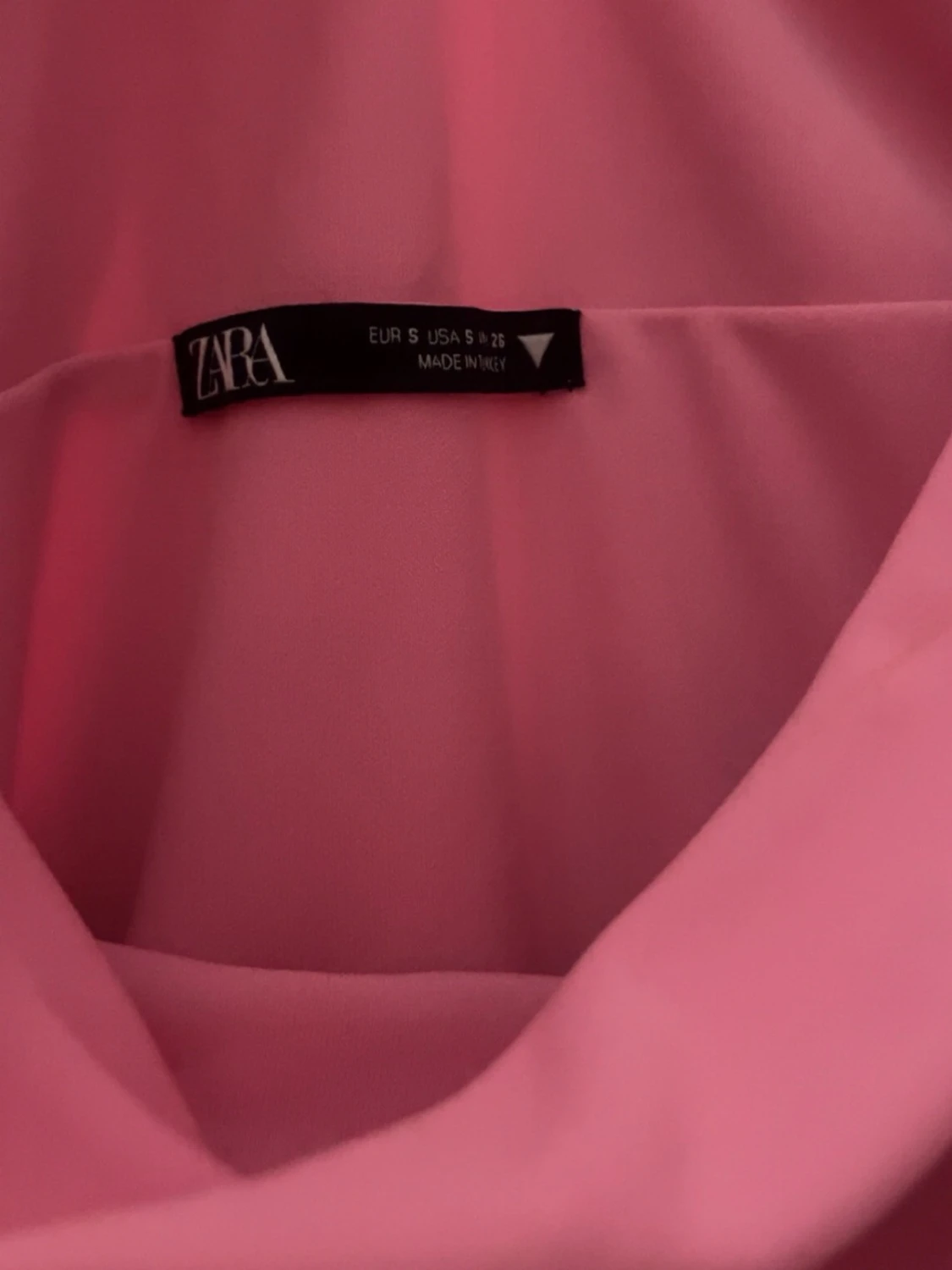 Rosa omlott topp från Zara - 1