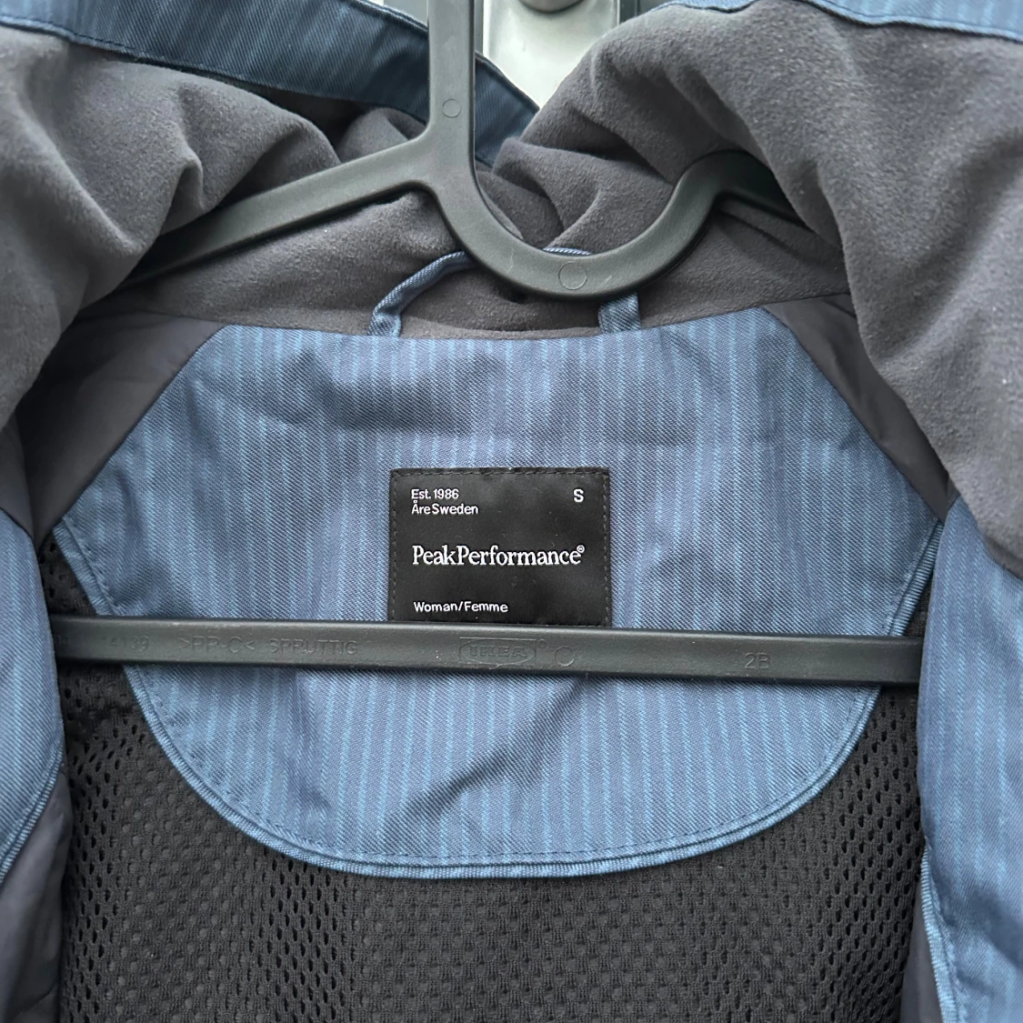 Blå randig  Peak Performance skidjacka - 3