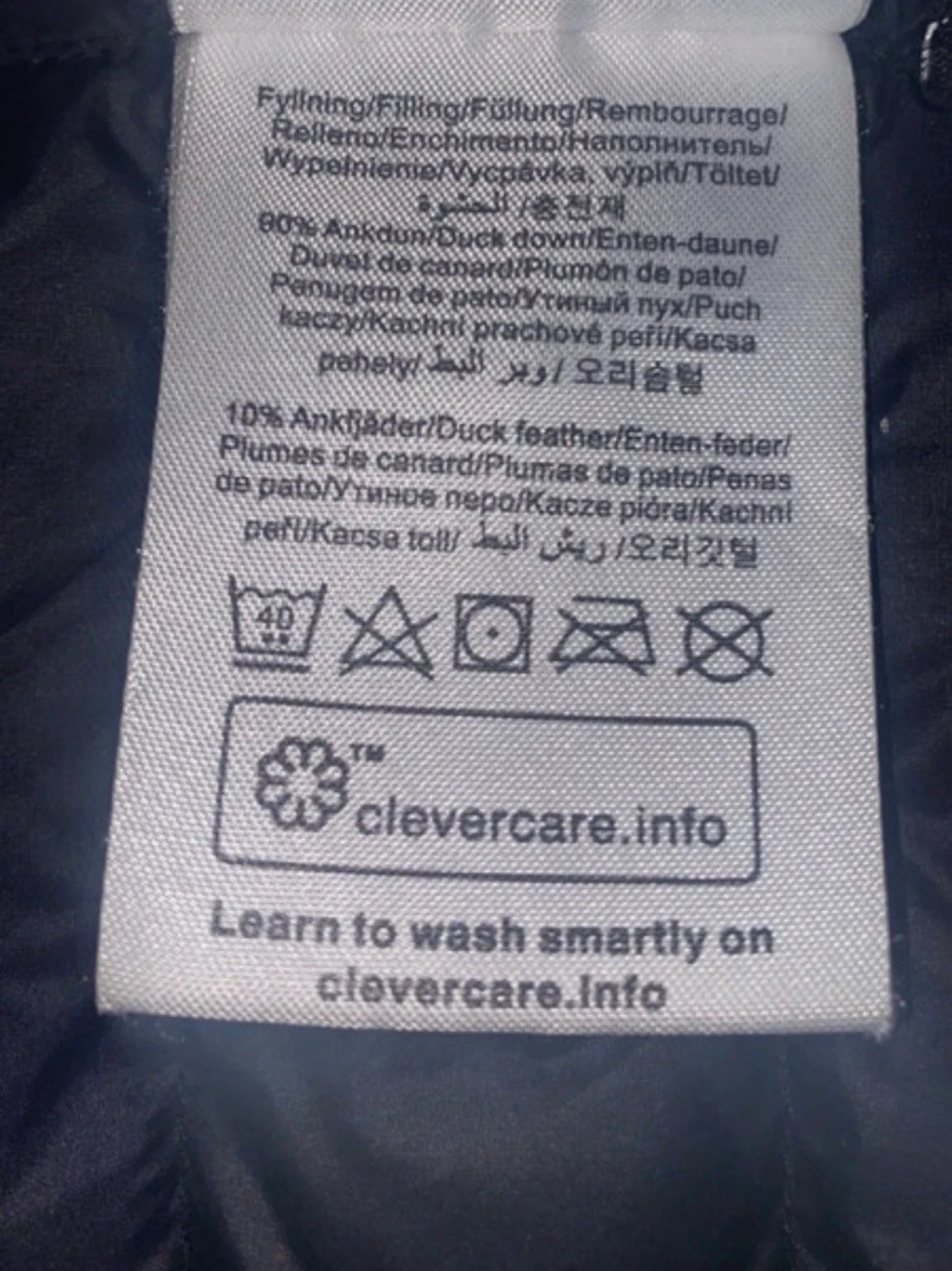 Svart dunjacka Peak Performance M - 5