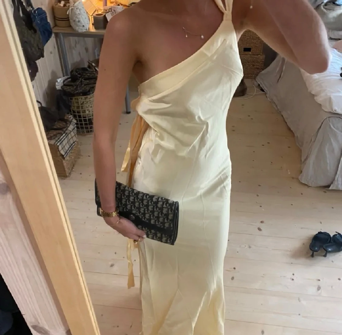 Ljusgul balklänning - 2