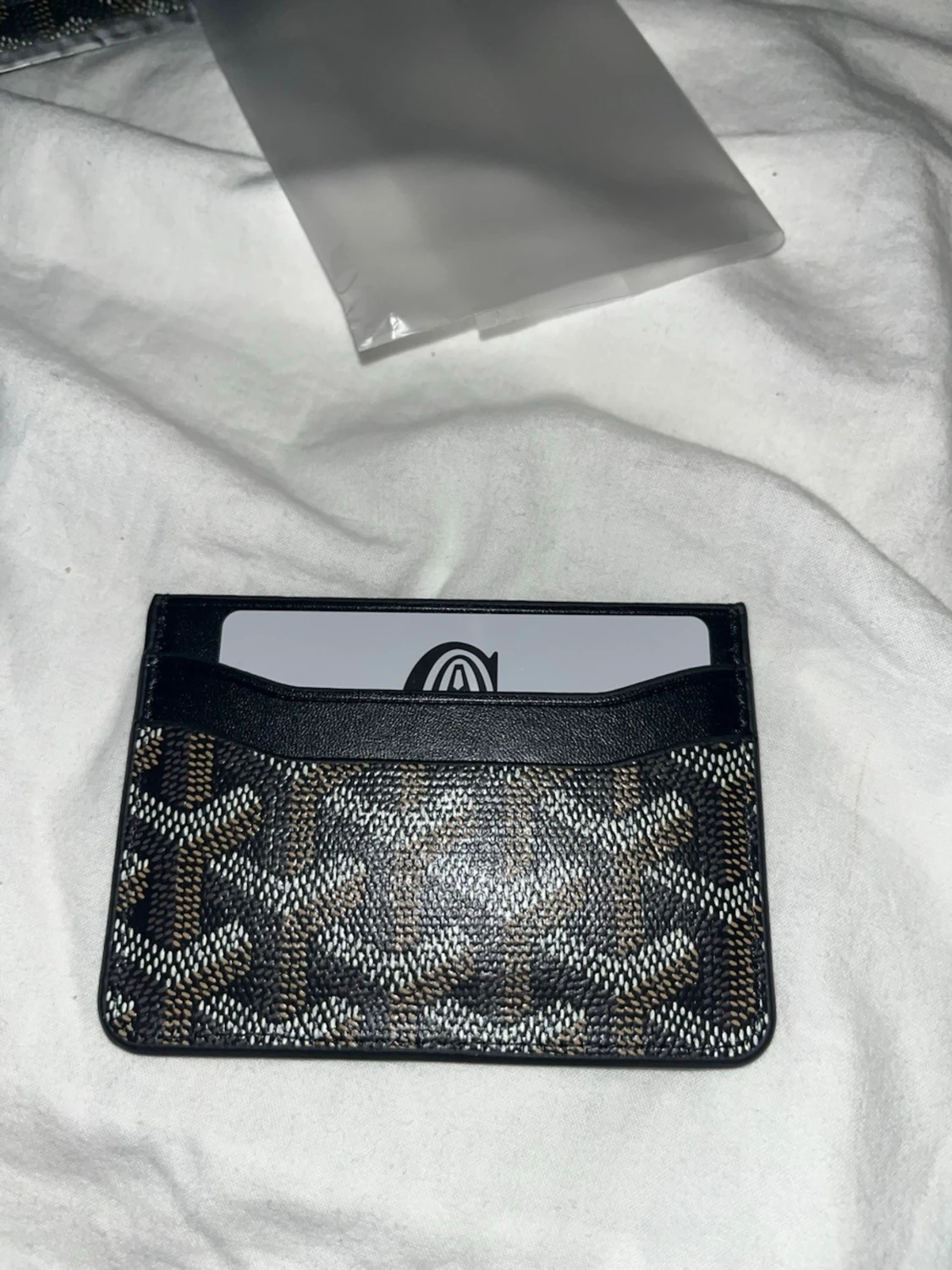 Svartbrun plånbok - 1