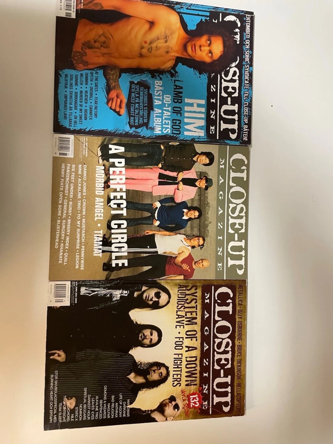 Close-Up Magazine (3 nummer)