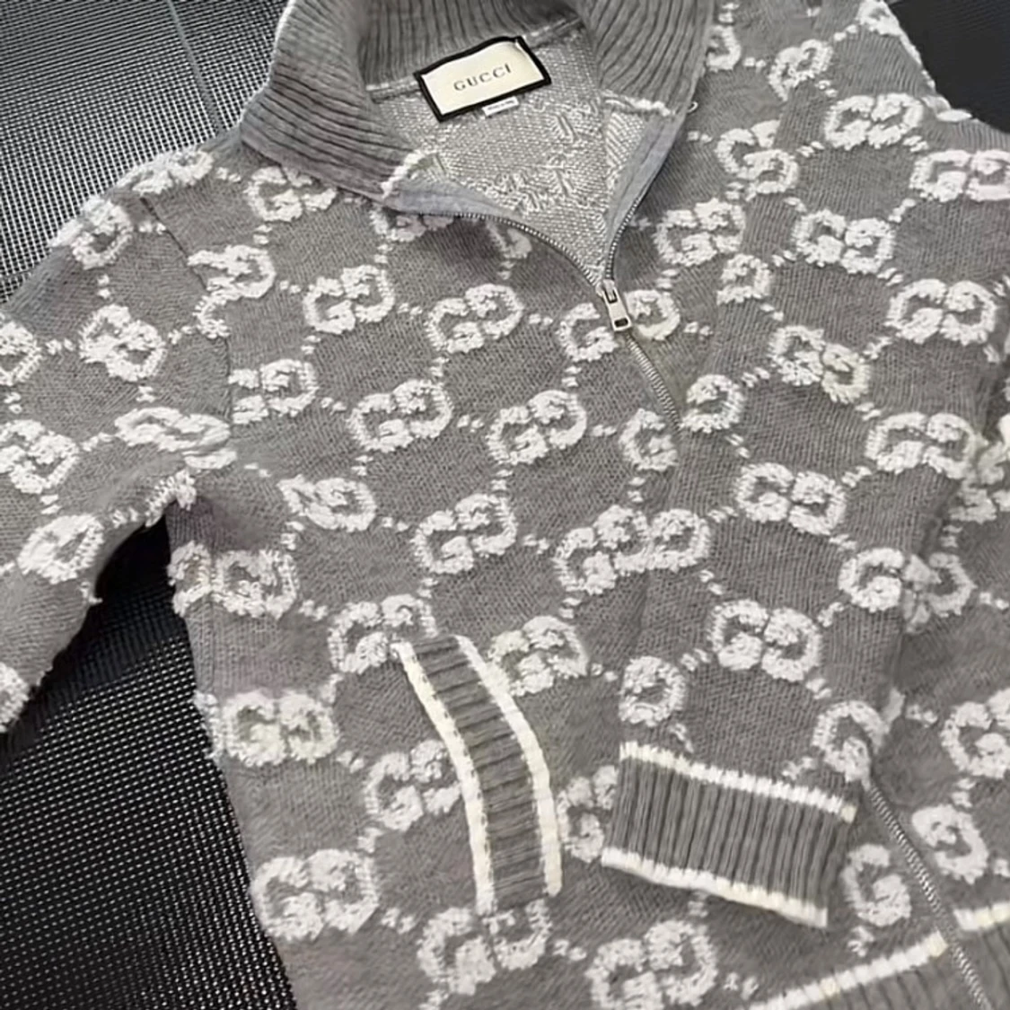 Gucci cardigan zip up hoodie - 3