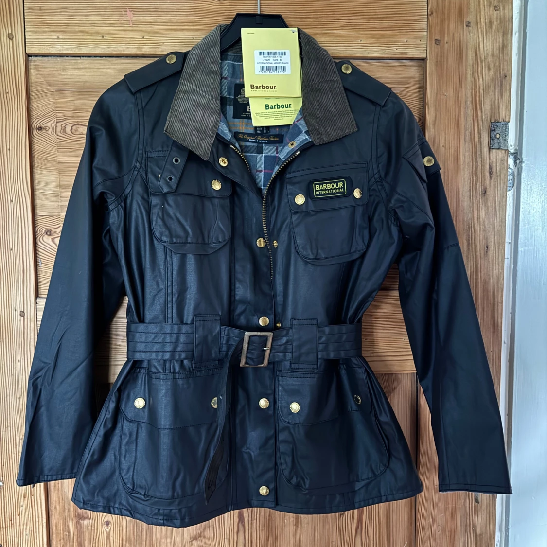 Svart Barbour jacka