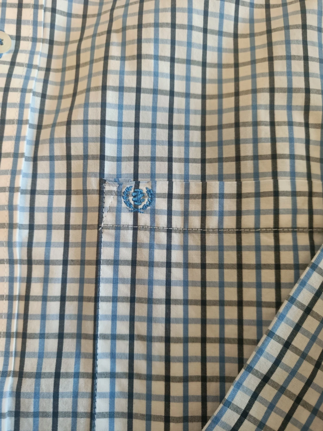 Rutig skjorta från IZOD i blått och vitt - 2