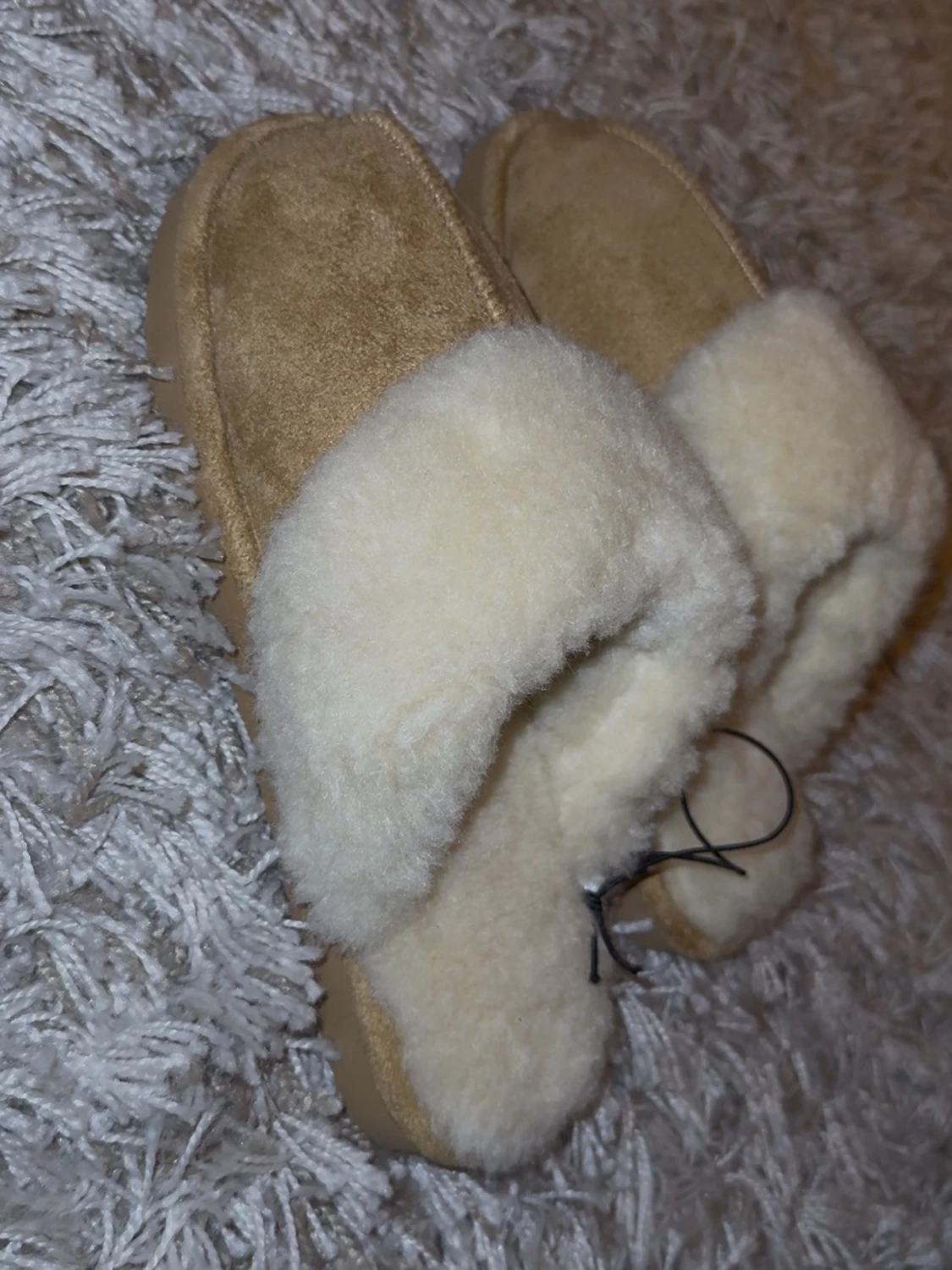 Beige tofflor 39  - 5