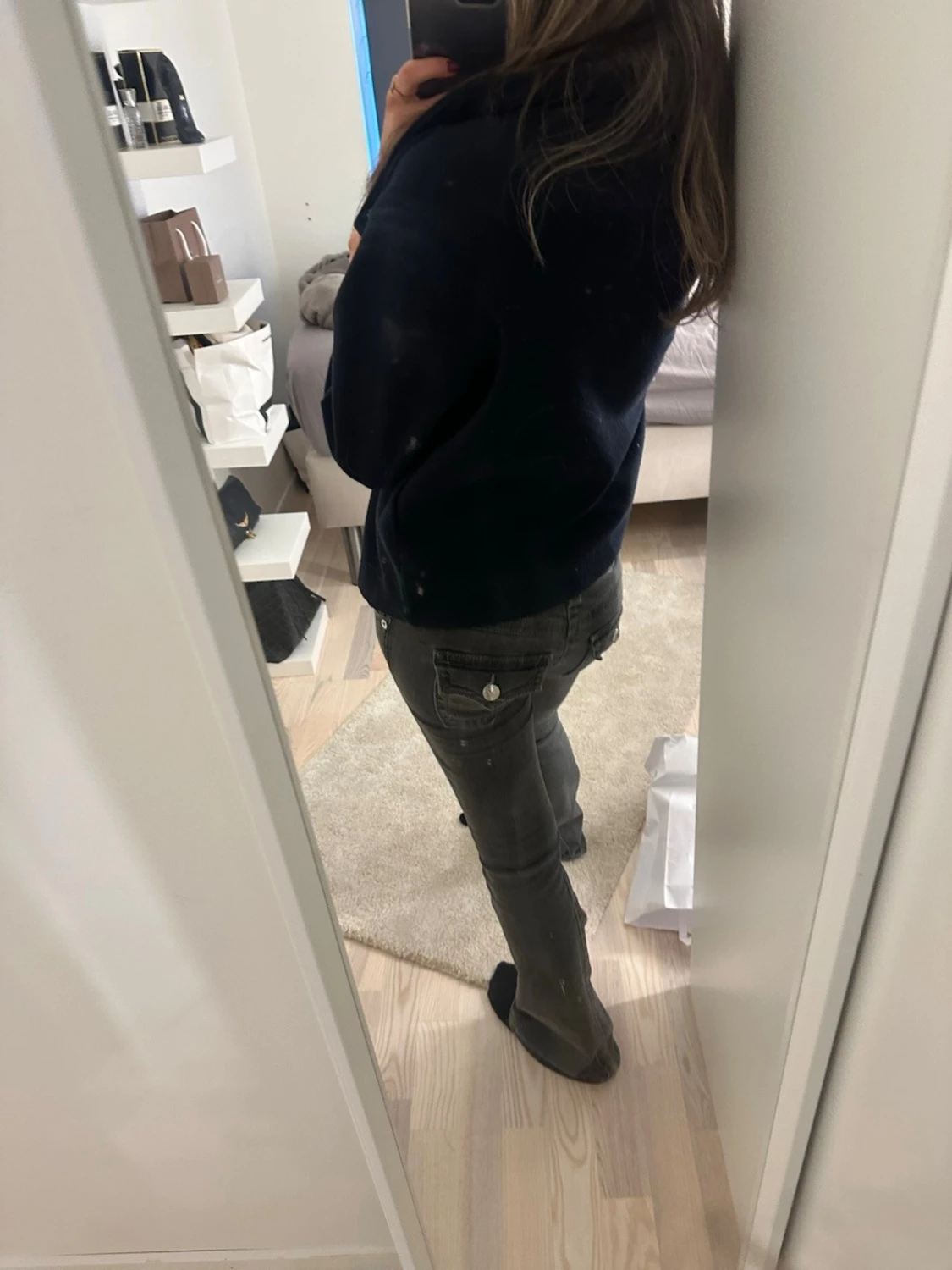 Marin blå kappa - 1