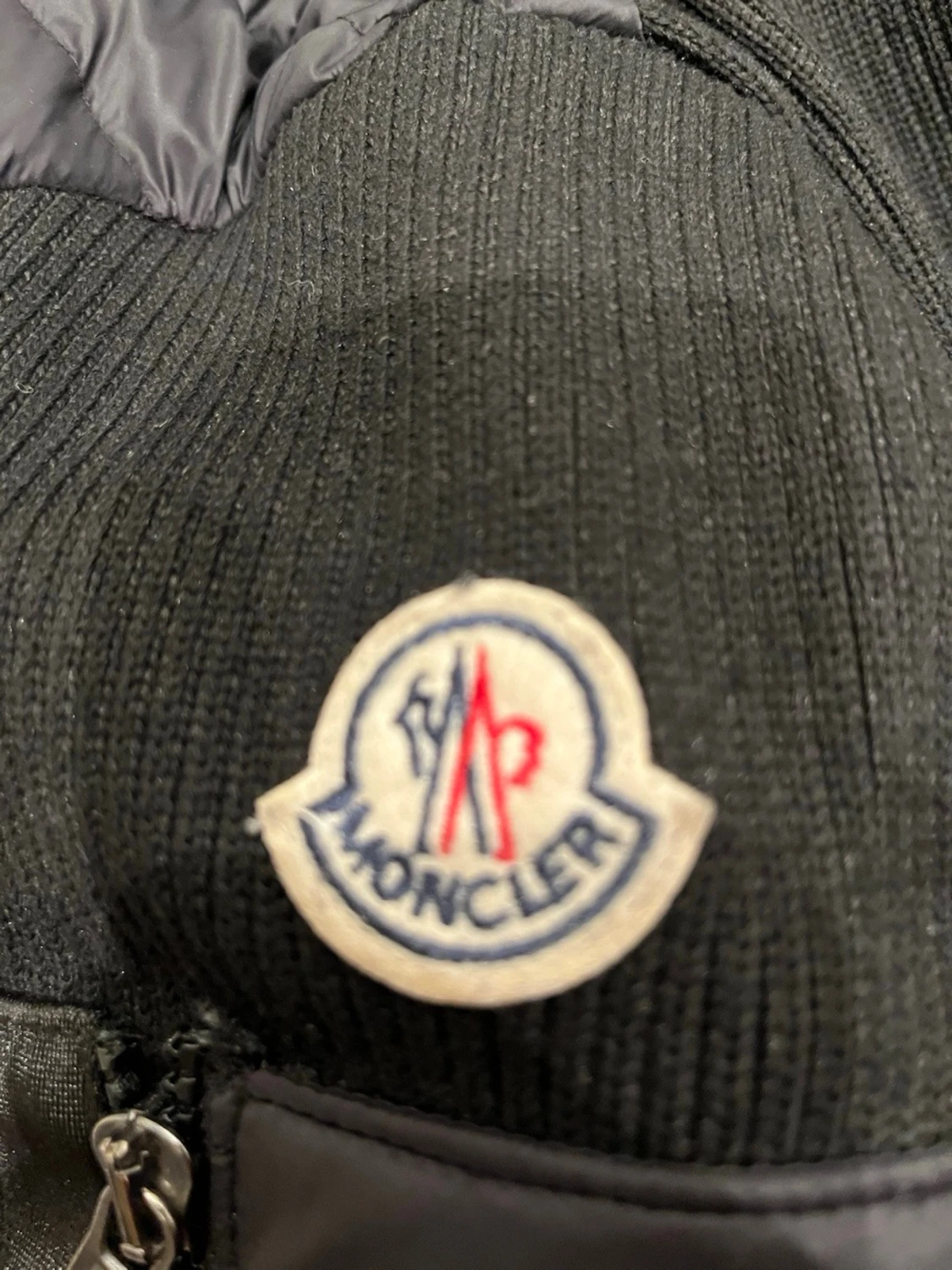 Svart Moncler cardigan  - 1