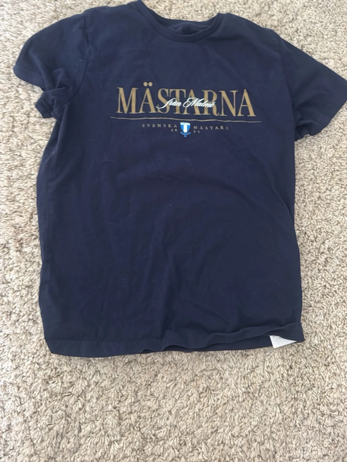 Mörkblå Puma t-shirt Mästare Malmö