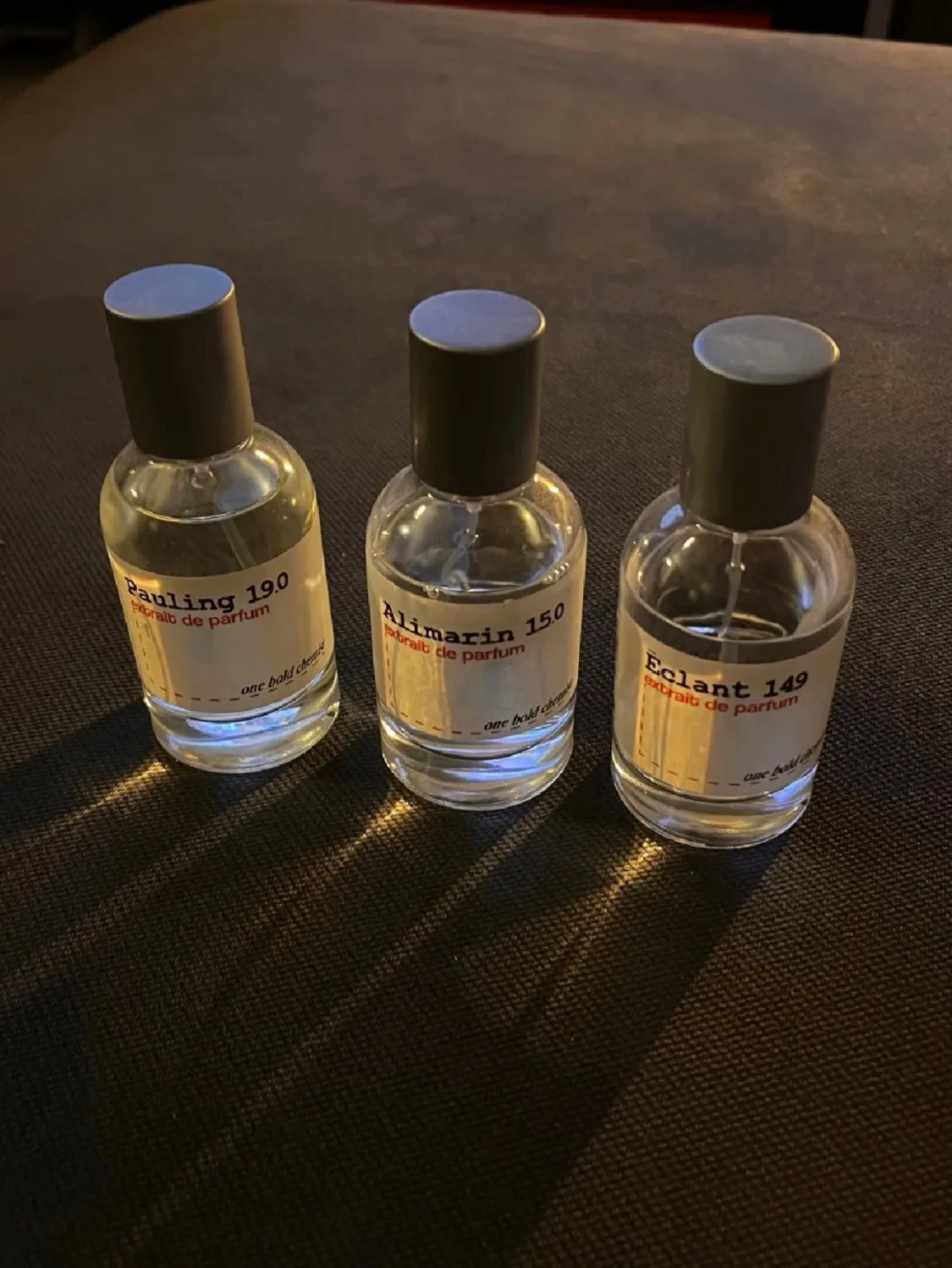 One Bold Chemist parfymer 