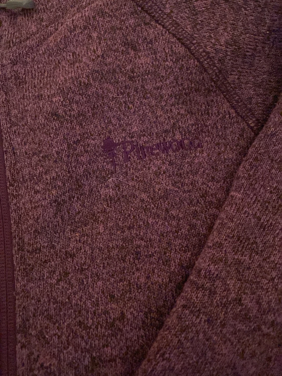 Lila stickad kofta från Pinewood - 1
