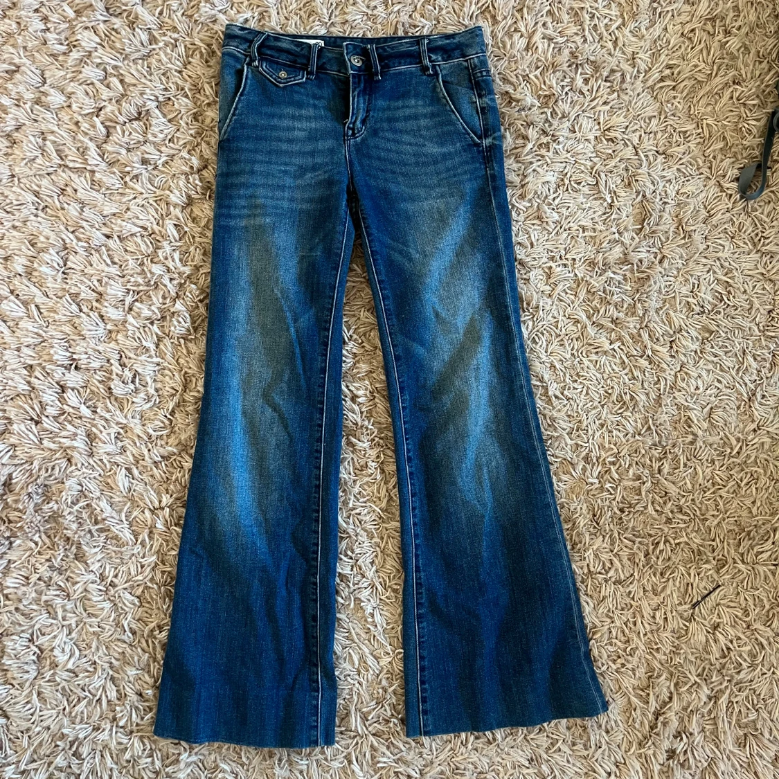 Lågmidjade jeans