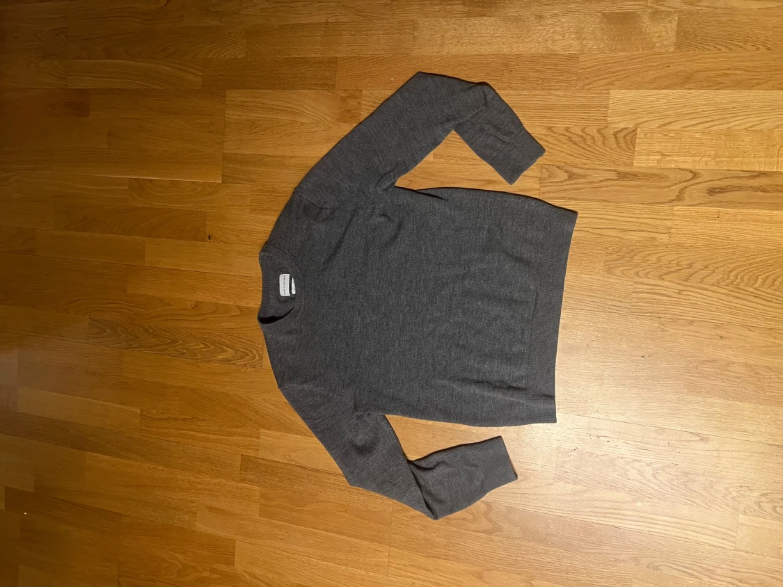 Grå merinotröja These Glory Days - 3