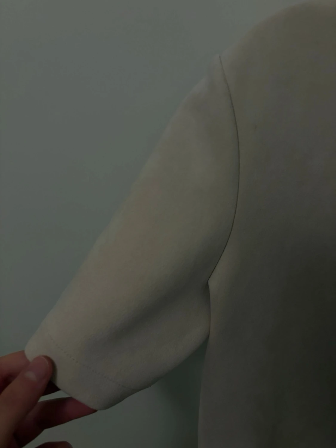 Rosa kortärmad klänning - 1