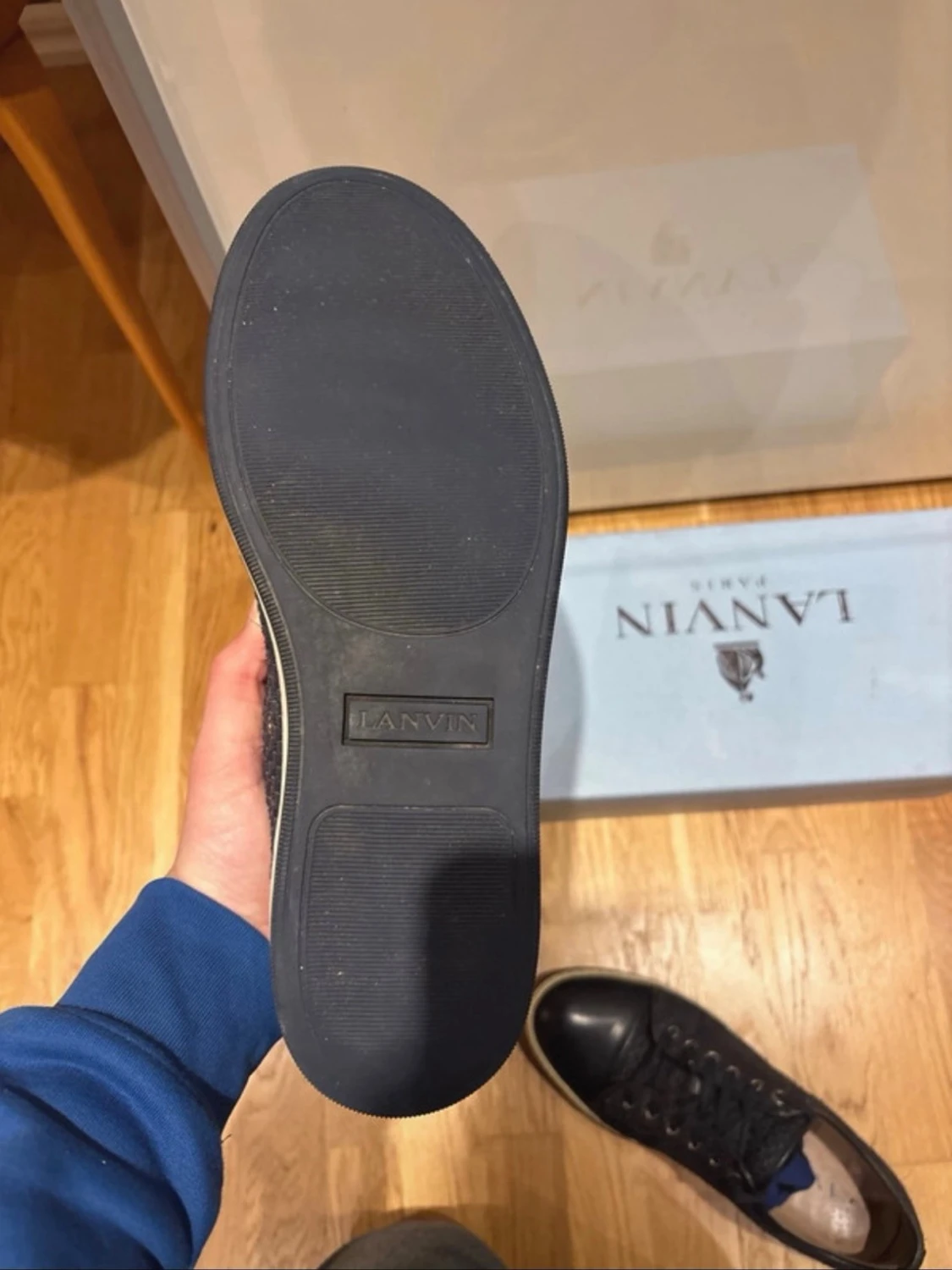 Svarta sneakers från Lanvin - 1