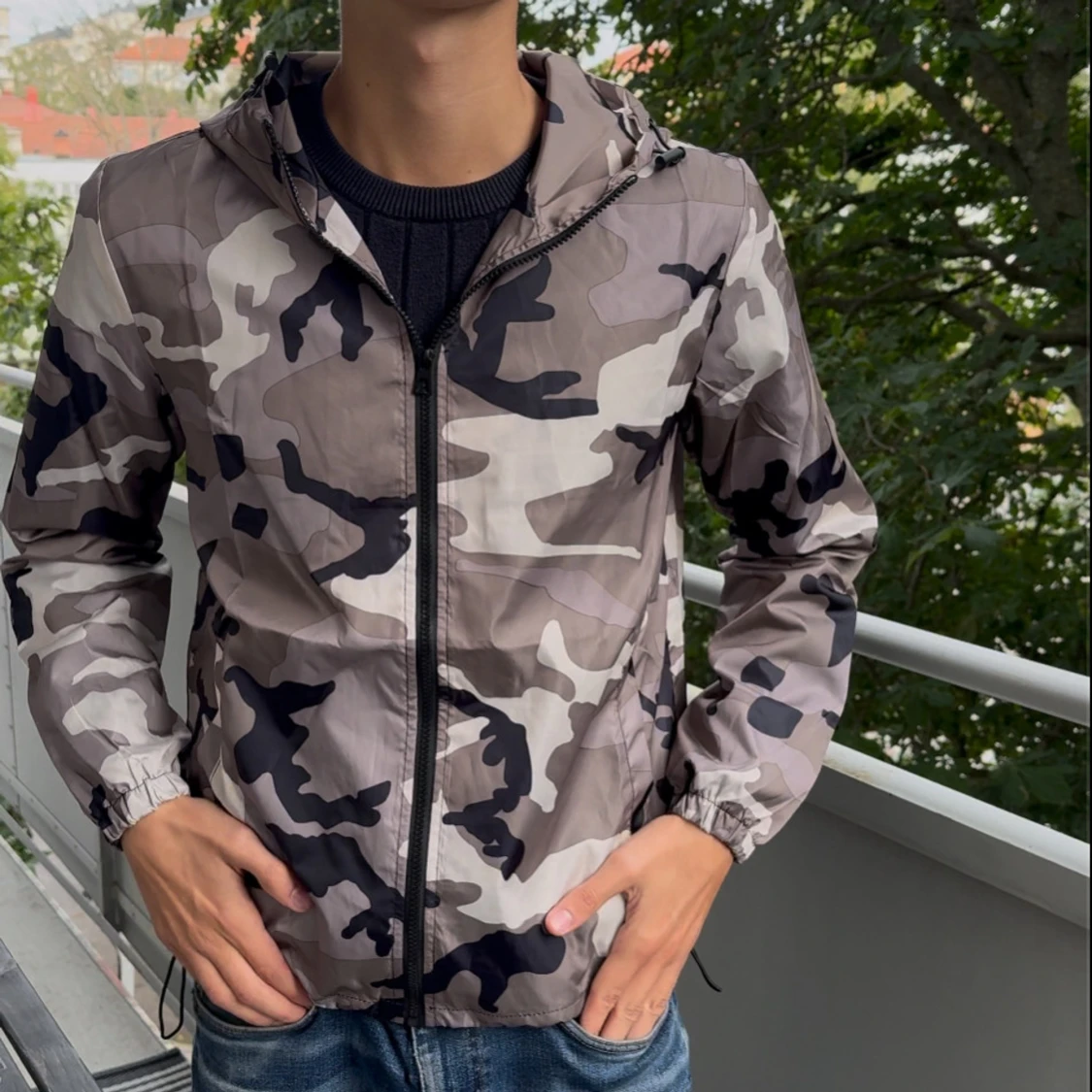 Camo windbreaker/höstjacka - 2