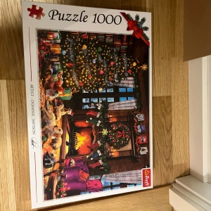 1000 bitars pussel - Pusslat 1 gång