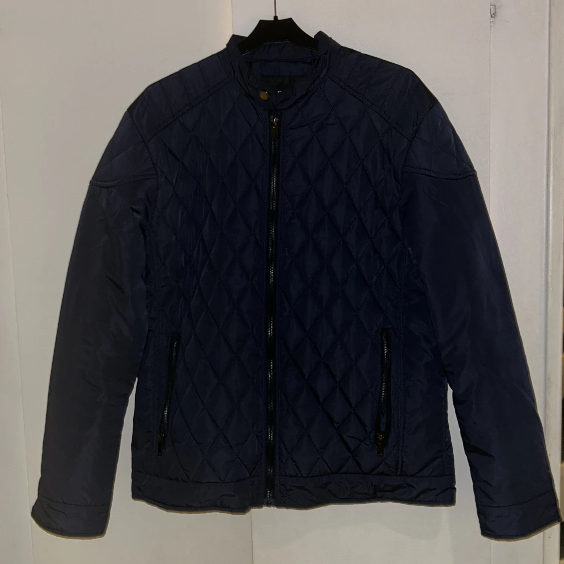 Mörkblå höstjacka Hunter Story L