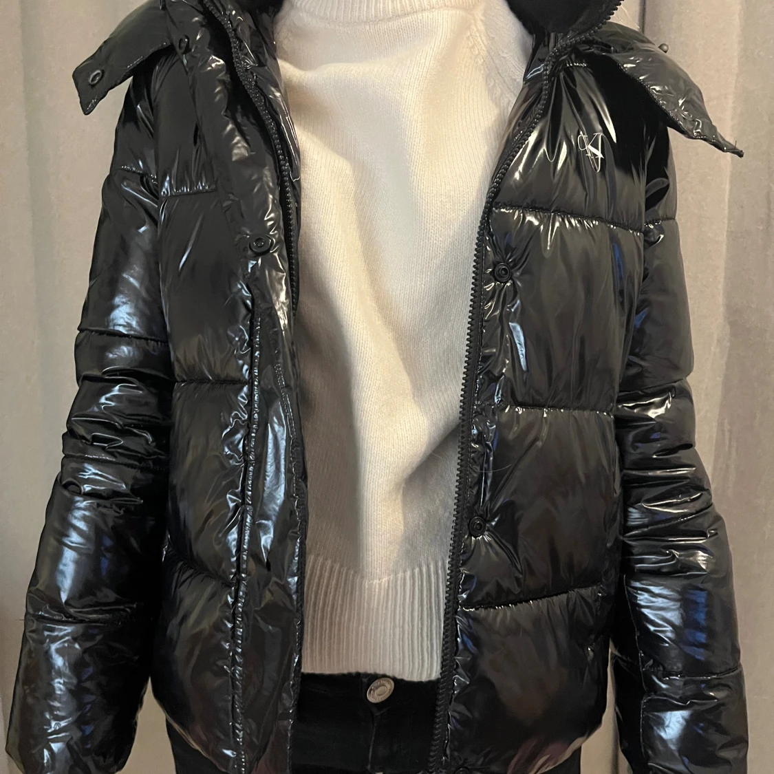 Svart pufferjacka från Calvin Klein - 1