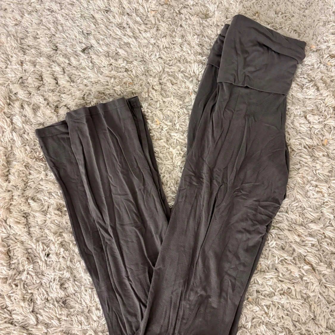 Mörkgrå yoga pants XS