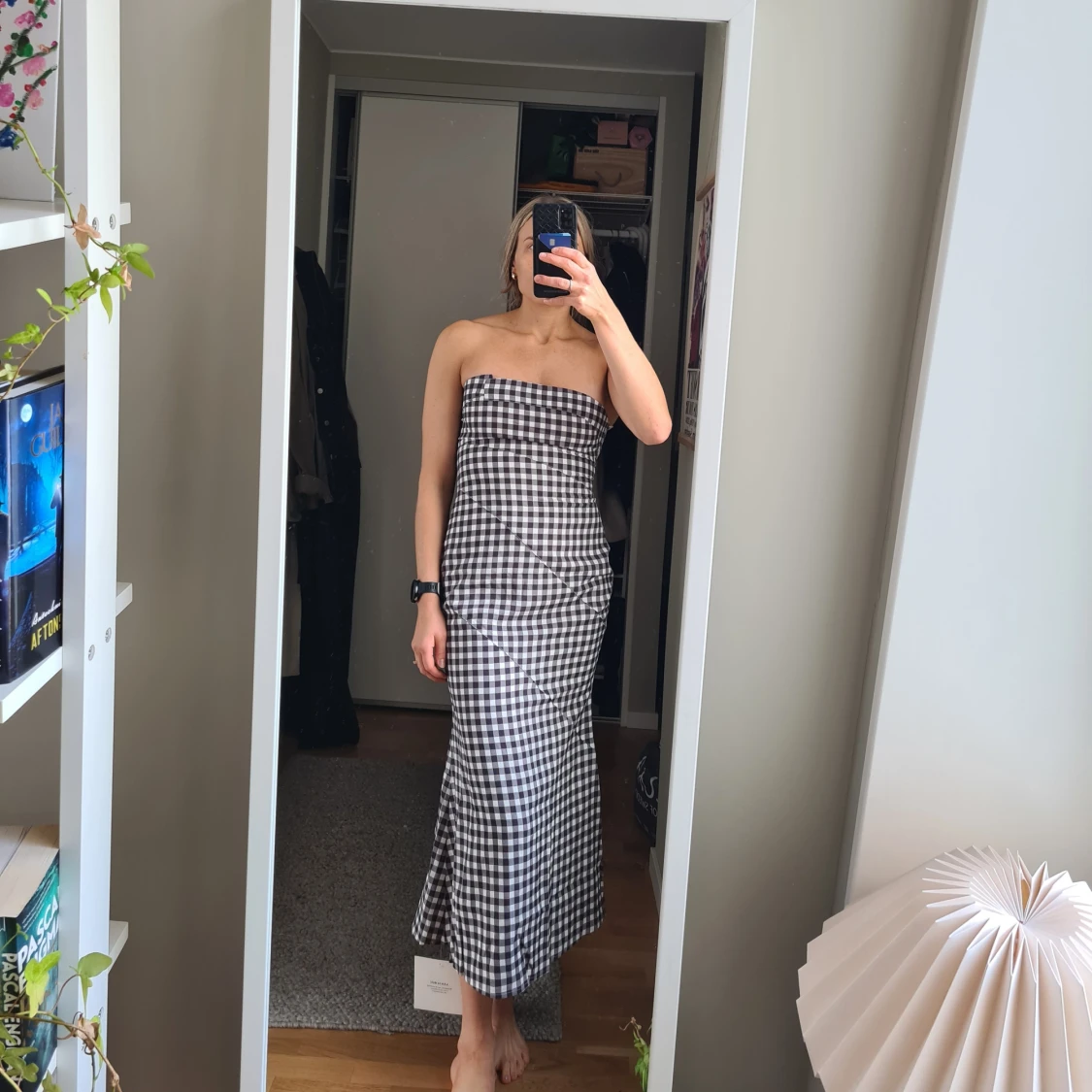 NY - Rutig långklänning från Adoore - 3