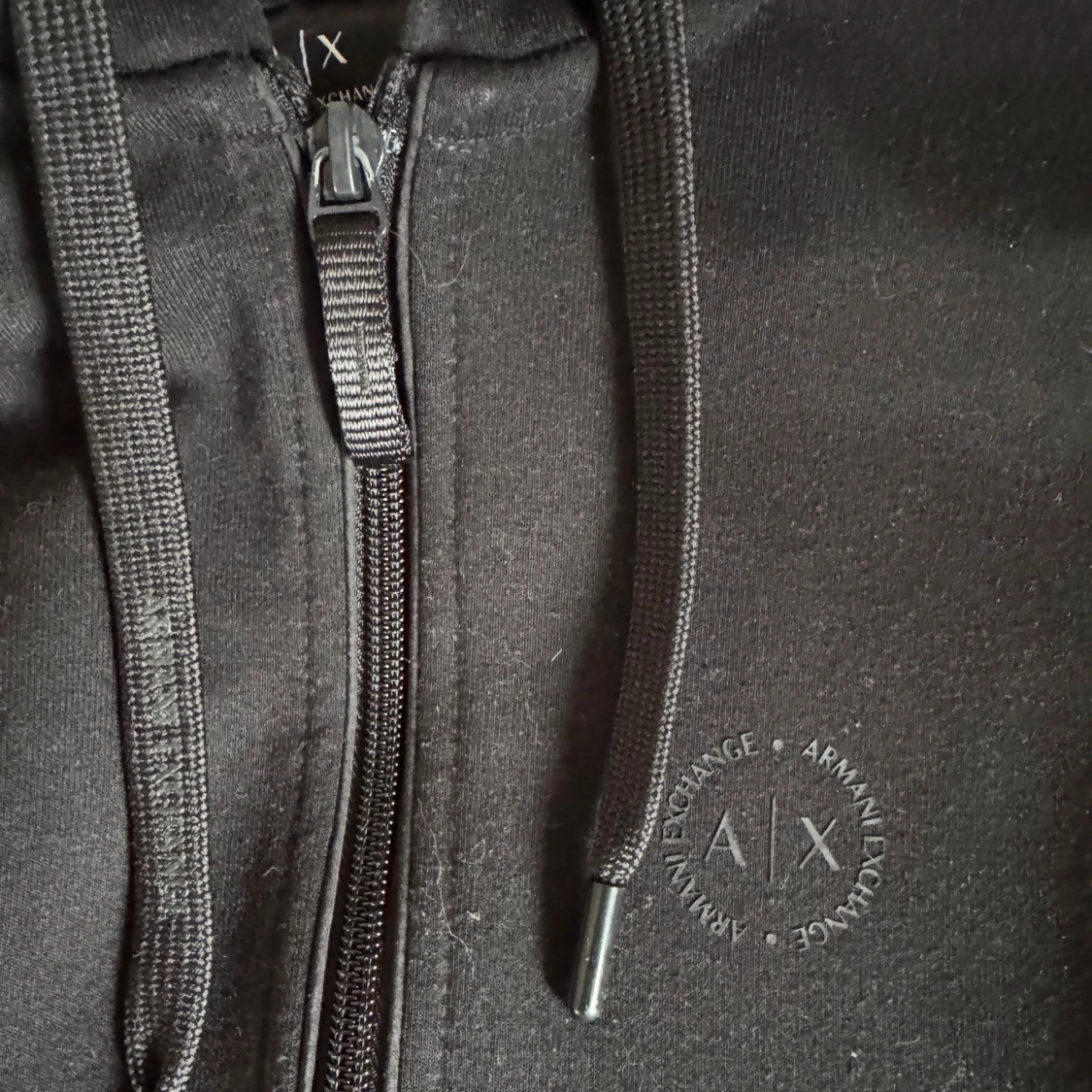 Armani Exchange Zip Hoodie - 1