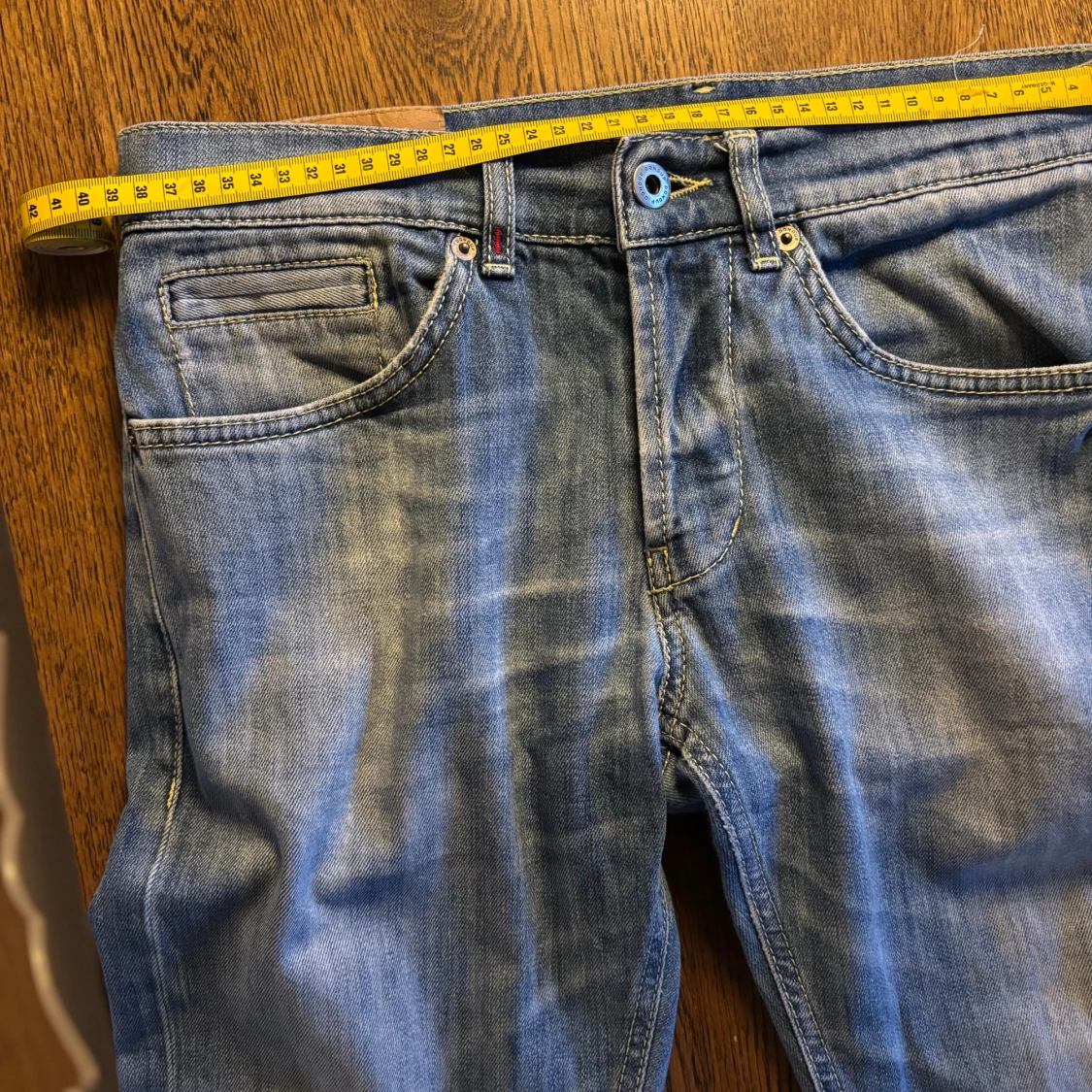 Skinny fit ljusblå jeans från George - 4