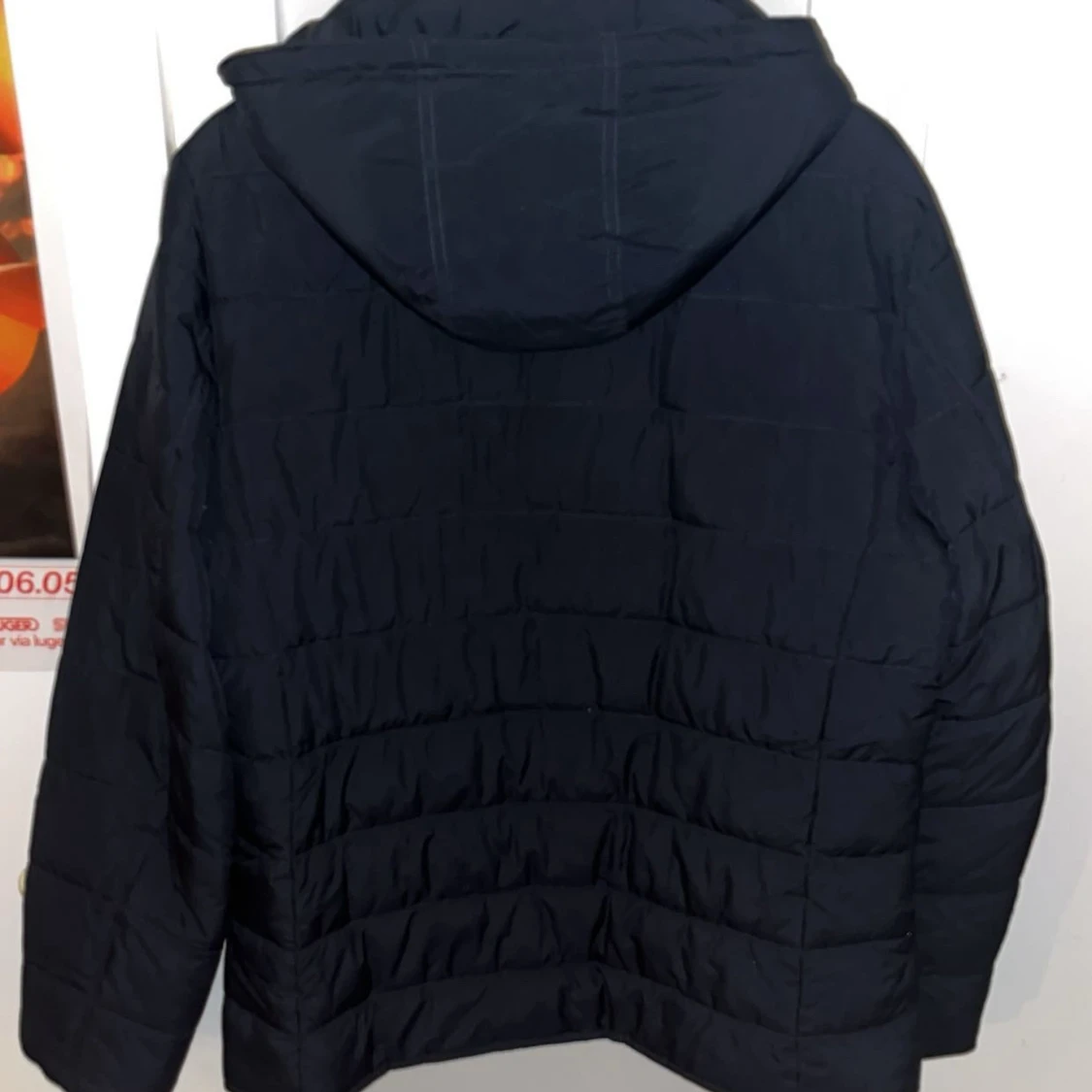 John Henric Mörkblå pufferjacka  - 4