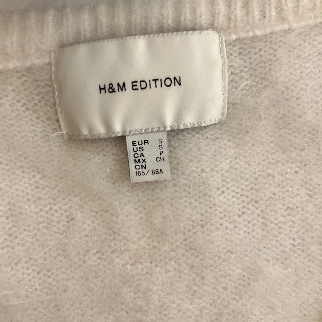 Vit stickad tröja från H&M Edition - 3