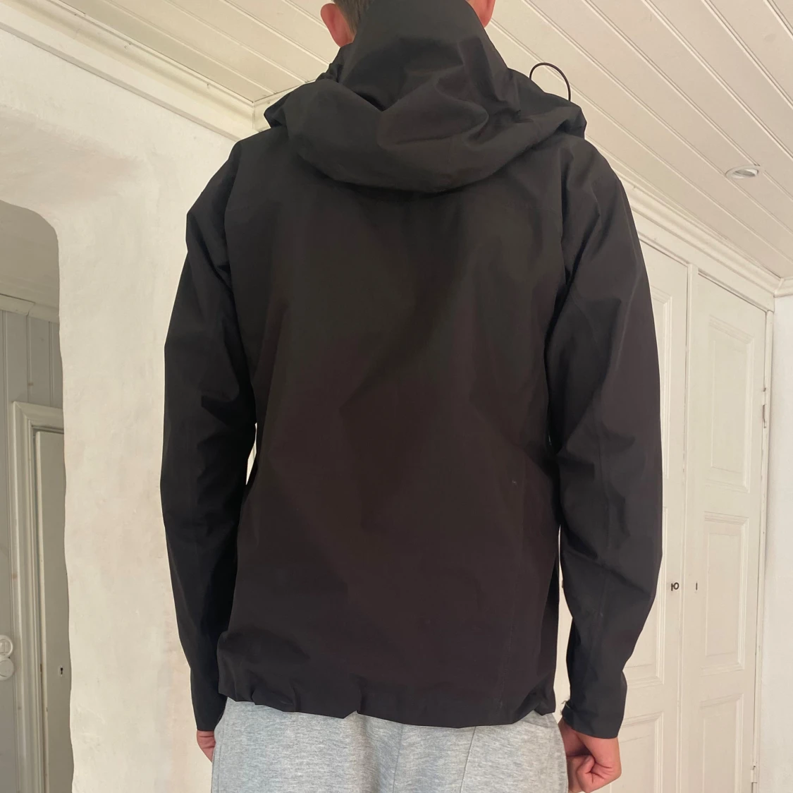 Svart vindjacka (Helt ny) - 2