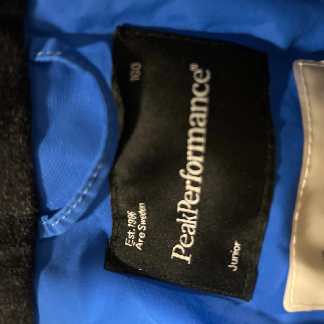 Blå vindjacka Peak Performance Junior - 3