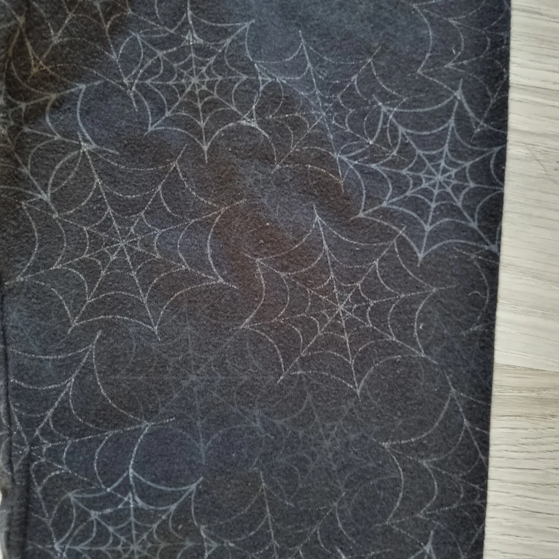 Svarta leggings med spindelnätsmönster Ellos - 3